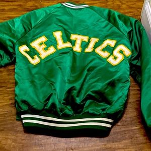 Vintage Boston Celtics,chalk line jacket. Corca 1990